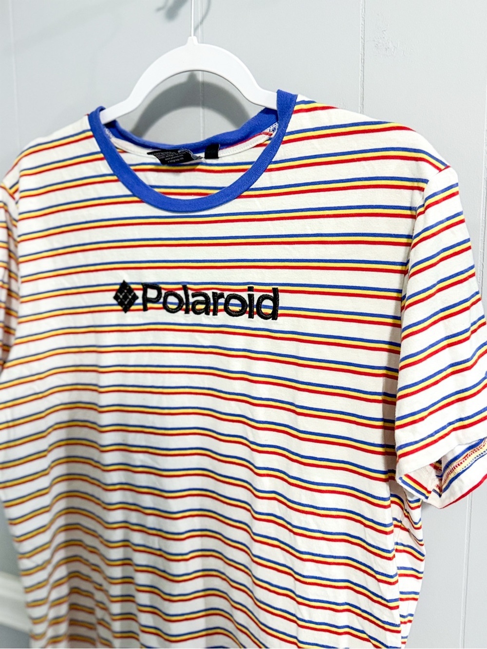 Polaroid Striped Ringer Tee - Picture 5 of 6